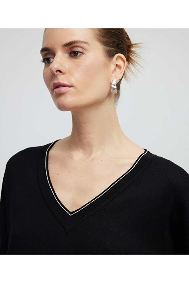 Taş şeritli triko - 2