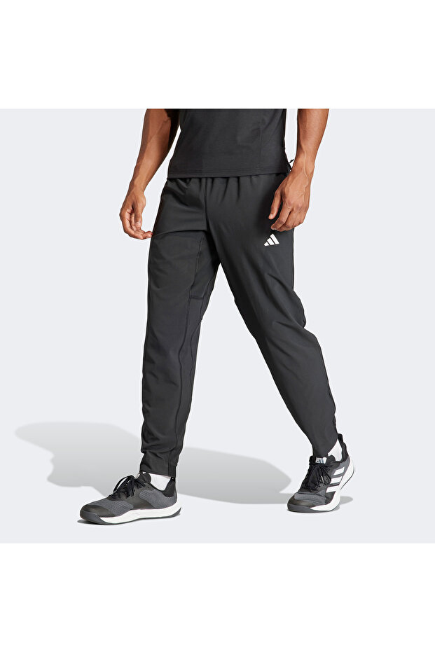 IT5457 TR-ES WOVEN PT Erkek Yürüyüş Alt eşofman Siyah - 2