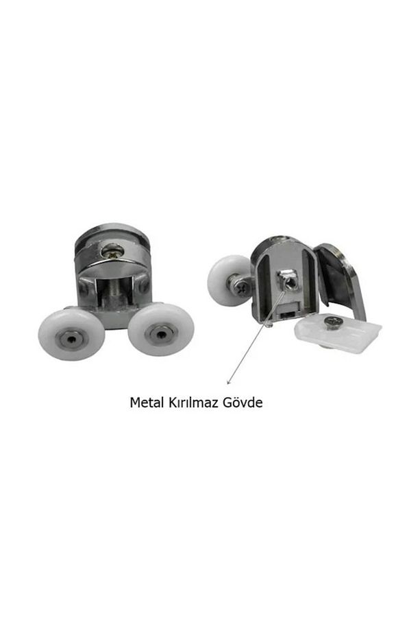 Knıtex Krom Duşakabin Tekerleği 2 Li KTX-2703 - 2