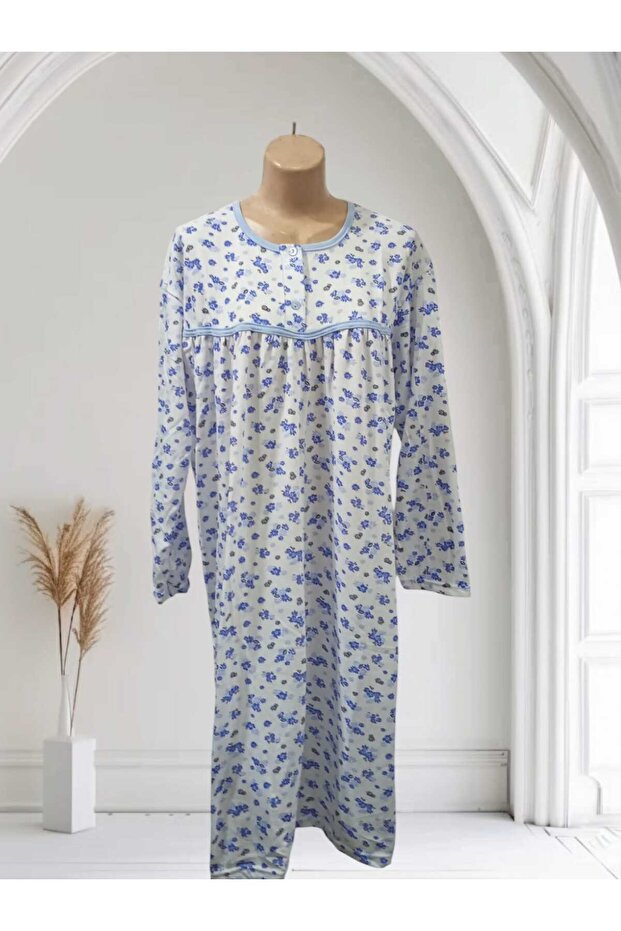 Flannel Winter Mother Nightgown