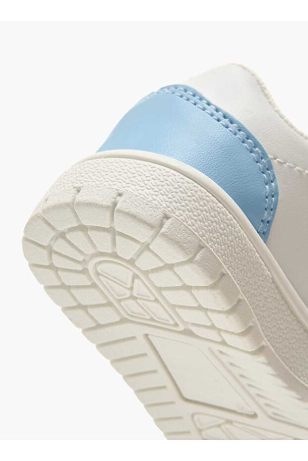 Lbl By Shoexpress Panelled Sneakers with Hook and Loop Closure - 5