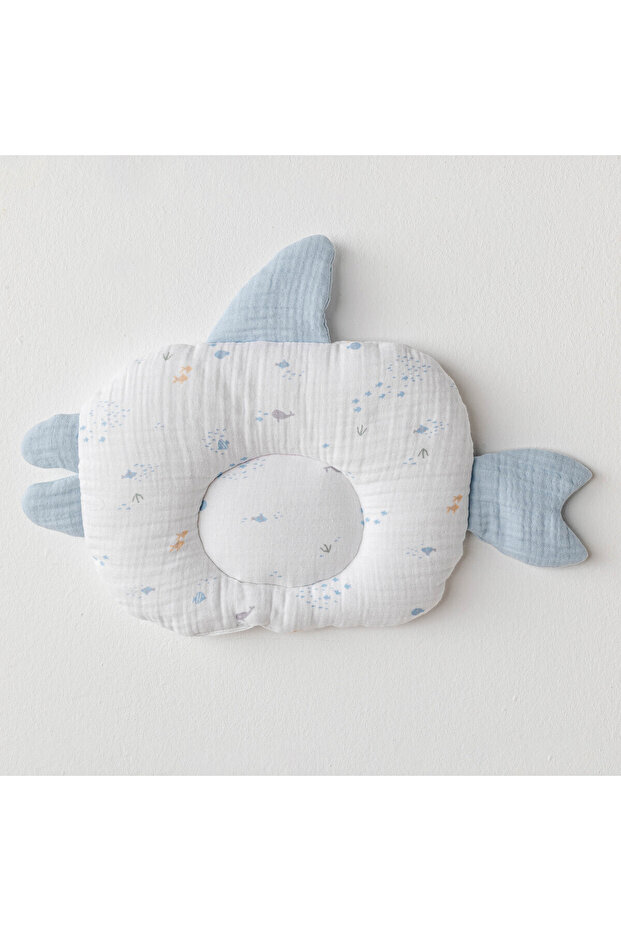 Baby Pillow Pillow 30X25 Ocean Is My Happy Place Muslin