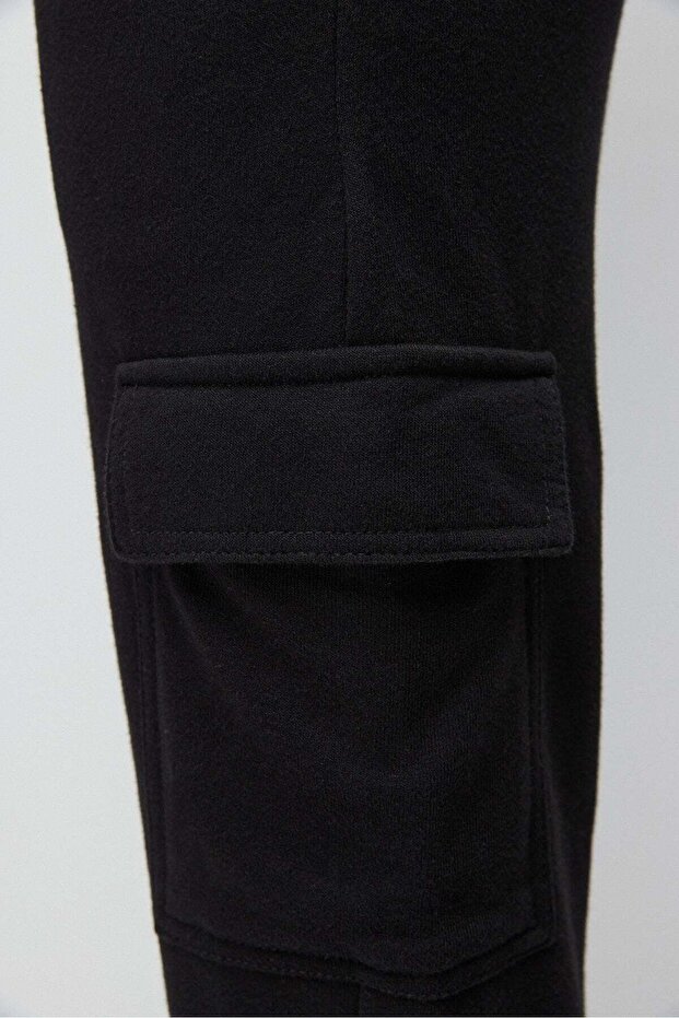 Basic Cargo Jogger Sweatpants - 5