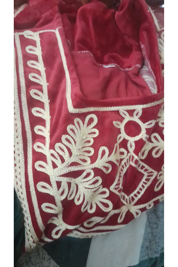 Kışlık kadife elbise - 4