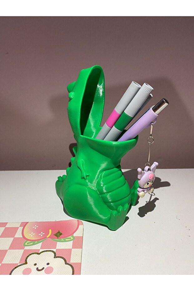 Dinasor Pen Holder Desktop Decor Book Holder