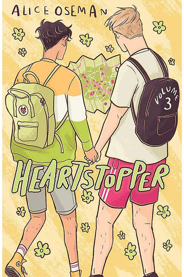İngilizce: Heartstopper Series Volume 1-4 Book Collection Set By Alice Oseman Netflıx Series - 6