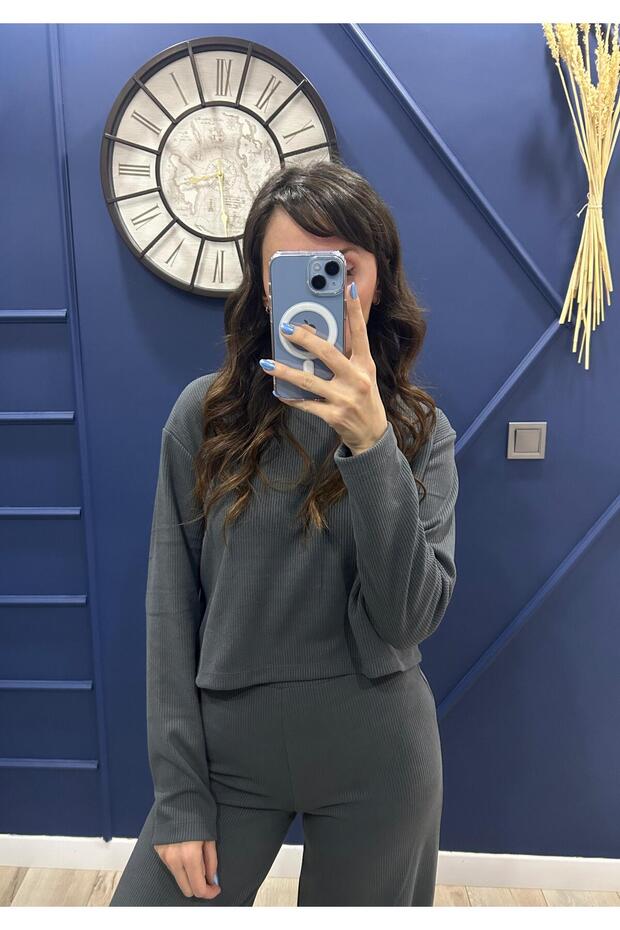 Gri Fitilli Takım - 1