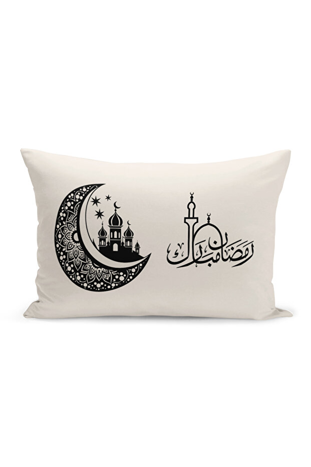 Ramadan Series Double Sided Digital Printed Throw Pillow Case (Ramadan Cushion Cover)