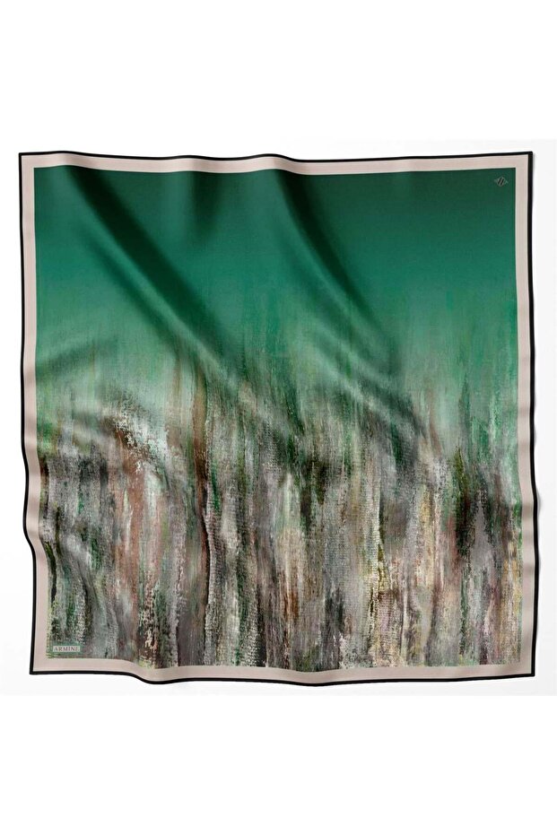 İpek Eşarp - 9012D-02 - Tivil - 2