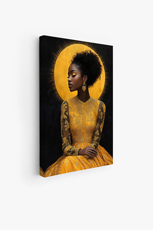Afrikalı Kadın Tablosu - 4