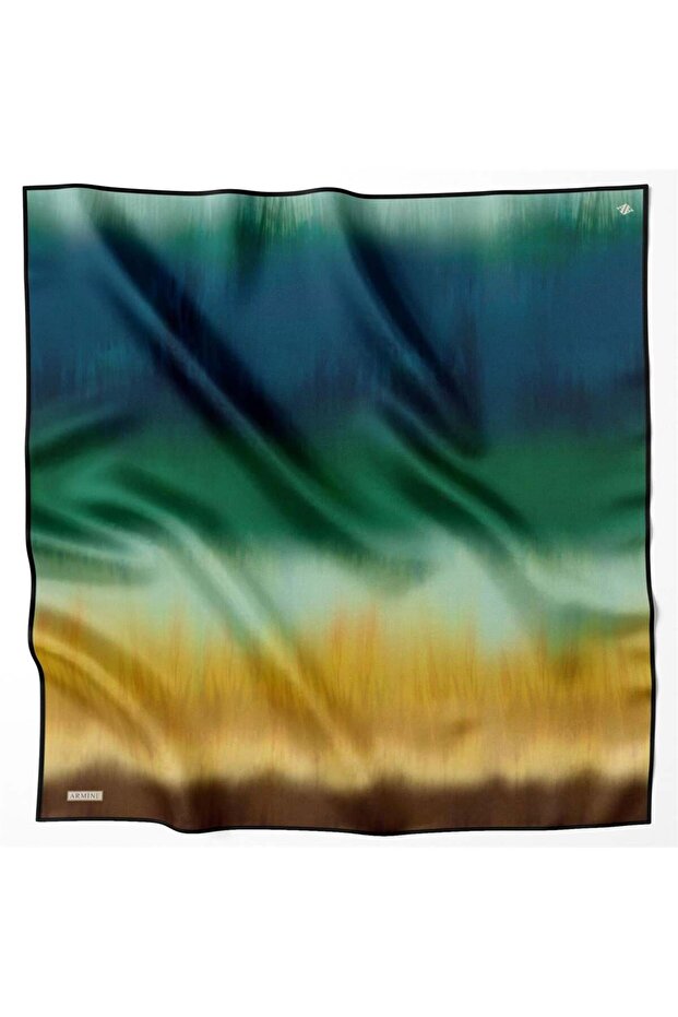 İpek Eşarp - 9051D-09 - Sura - Meltem Modeli - 2