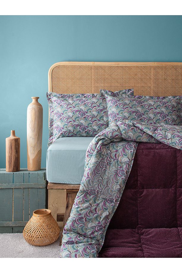 Bedline Softly Uyku Seti Tek Kişilik İris Mürdüm - 1