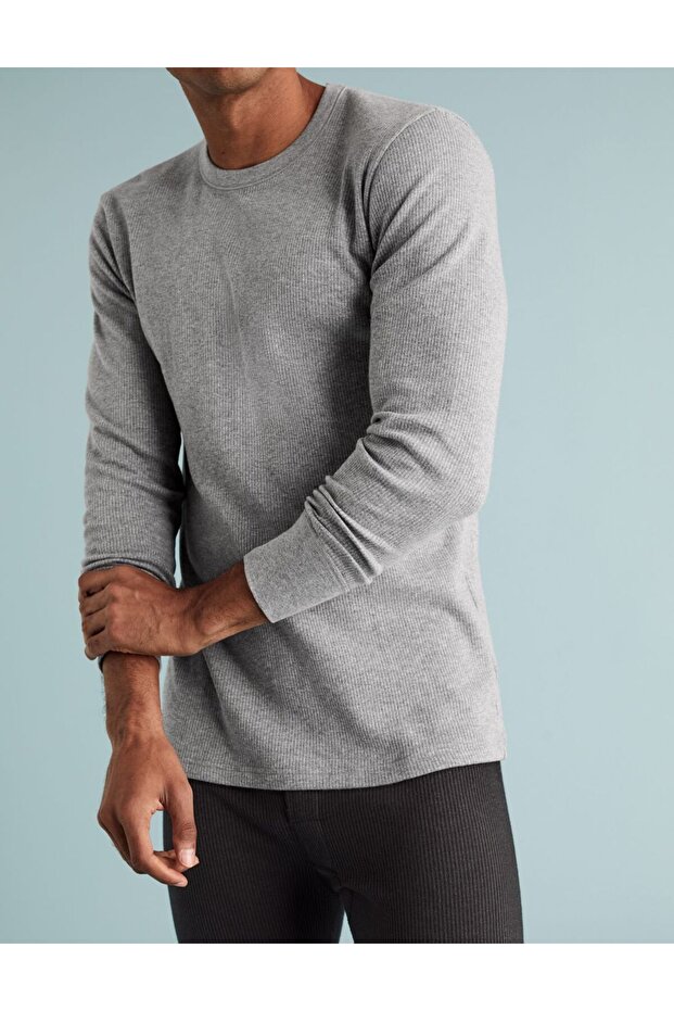 Uzun Kollu Medium Warmth Termal Atlet - 1