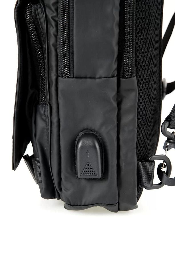 Siyah Erkek Body Bag Sırt Çantası Ççs31183 - 4