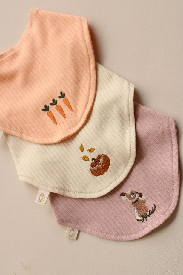 3lü Nakışlı Fular Önlük Model 4 - 6