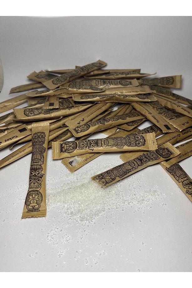 Özel Baskı Stick Toz Şeker - 3 kg (1000 Adet x 3 g) - 4
