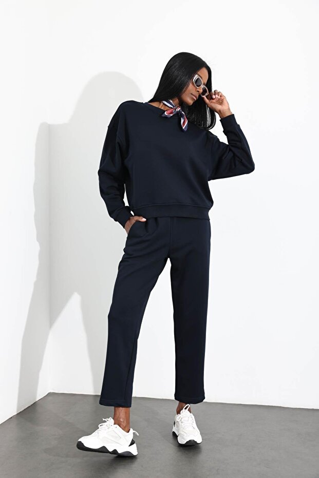 Navy Blue Classic Tracksuit