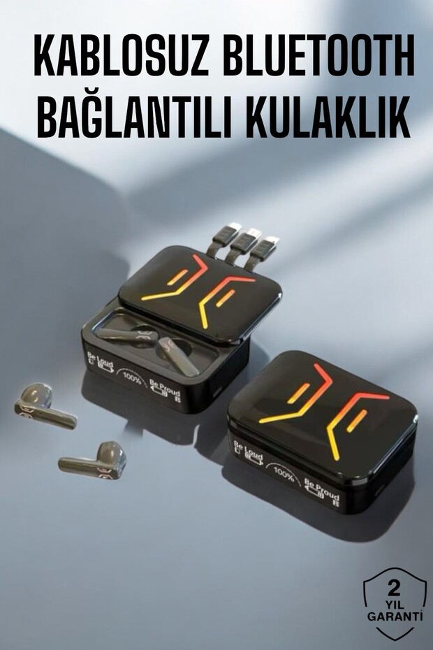 Yüksek Ses Performanslı Kablosuz Kulaklık - Powerbankli Şarj İmkanı ile Sınırsız Müzik! - 1