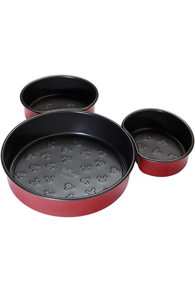 X DISNEY BAKEWARE MICKEY 3 PIECE HEAD SET