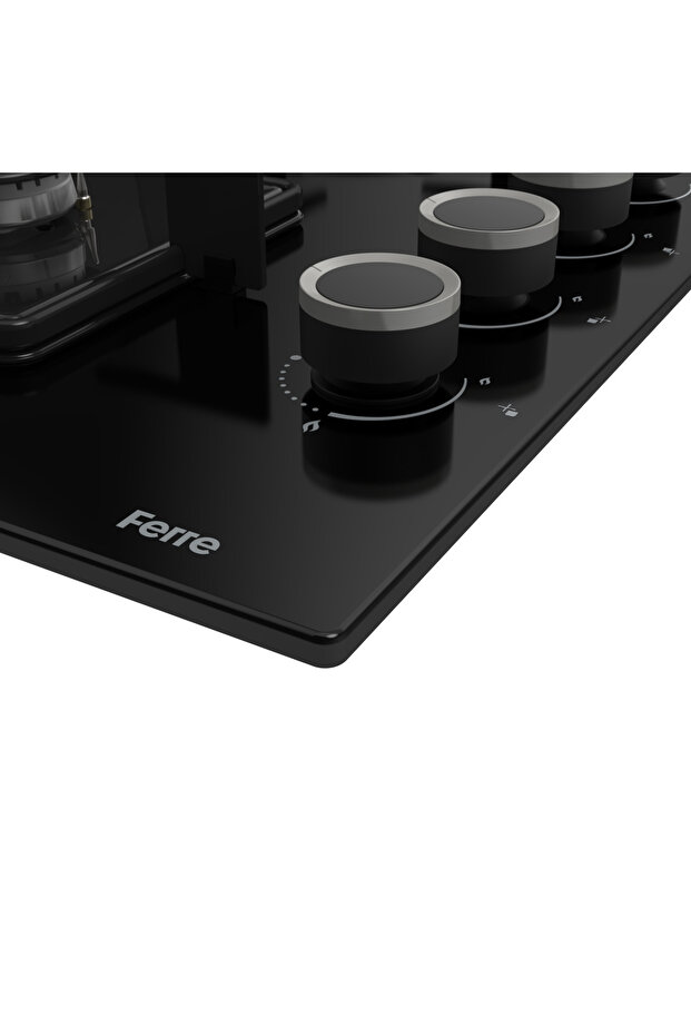 Elegant Line Plus Siyah Ankastre Set ( QBL62CS-SS205-D080 ) - 5