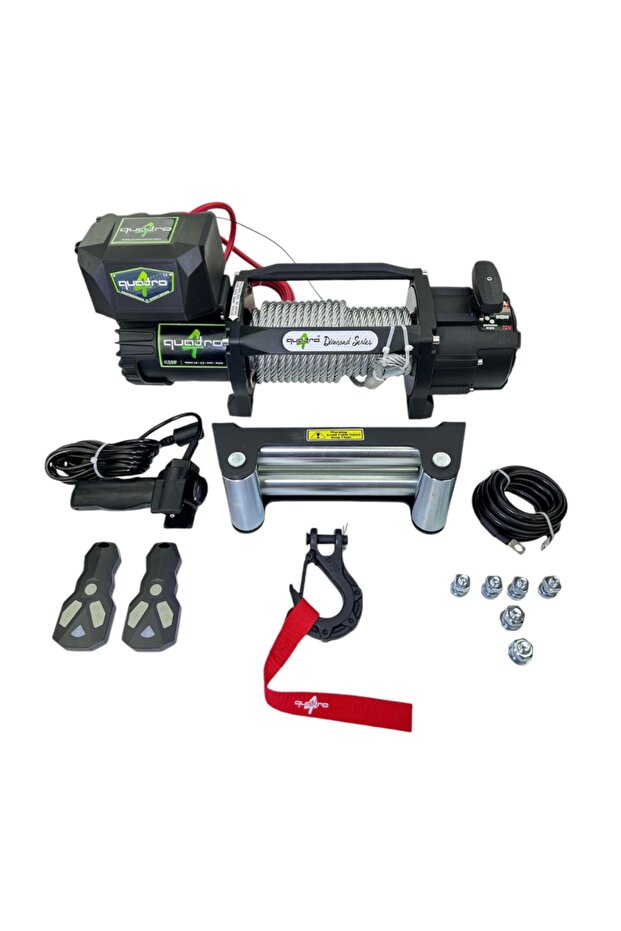 13500LB ÇELİK HALATLI VİNÇ 12V - 1