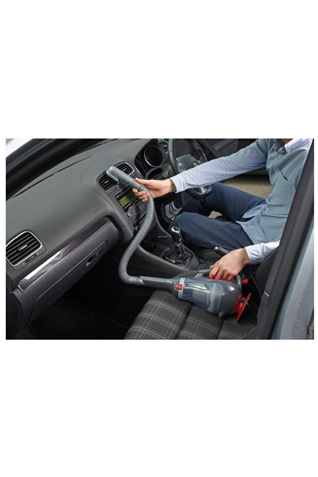 Black+Decker  12V/12.5Watt Araç Süpürgesi - 6