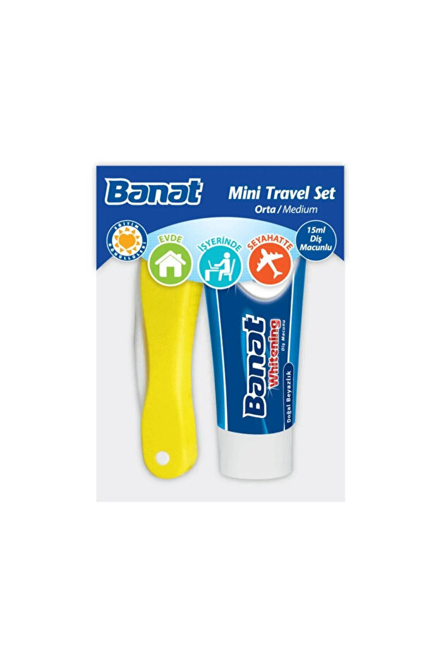 Mini Travel Set - Diş Macunu Hediyeli - 1