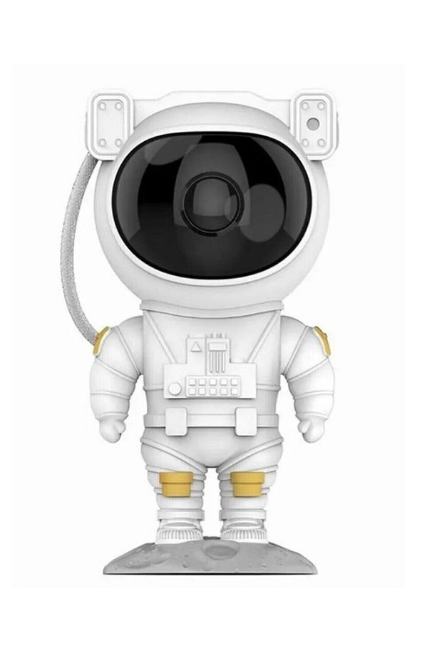 Astronot Projektör Led Işık Galaxy 360* Yıldız Projeksiyon NASA Aurora Bulutsusu Çocuk Gece Lambası - 7