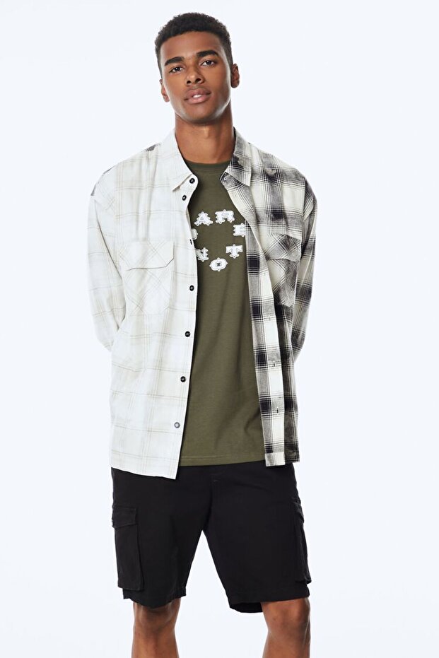 Ekose Desenli Gömlek - 1