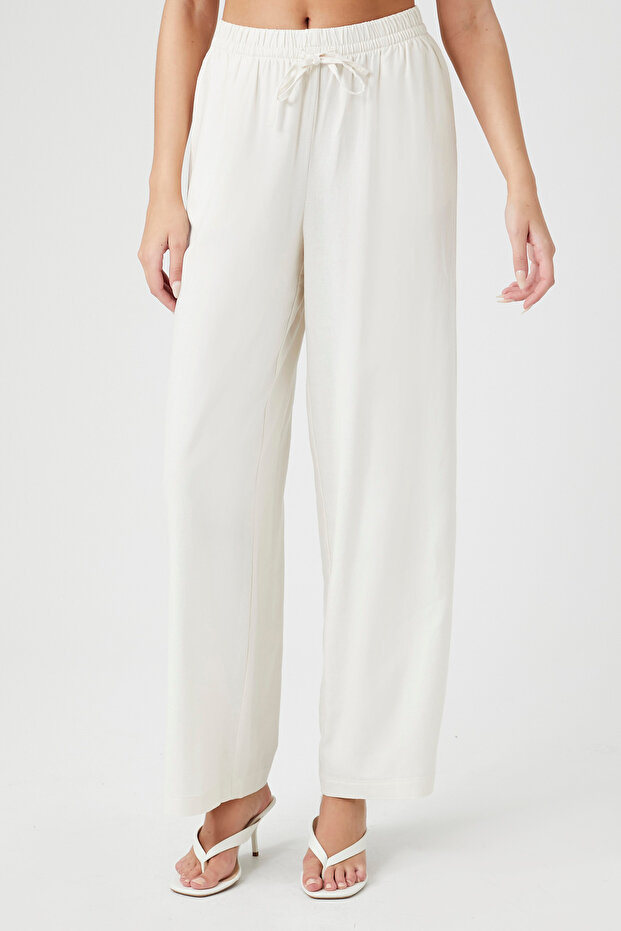 Wide-Leg Pantolon - 4