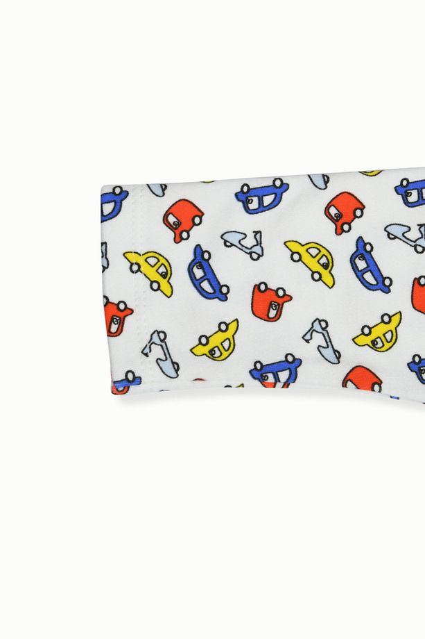 Çocuk Pijama Takımı 1-5 Yaş Arabalar Desen - 4