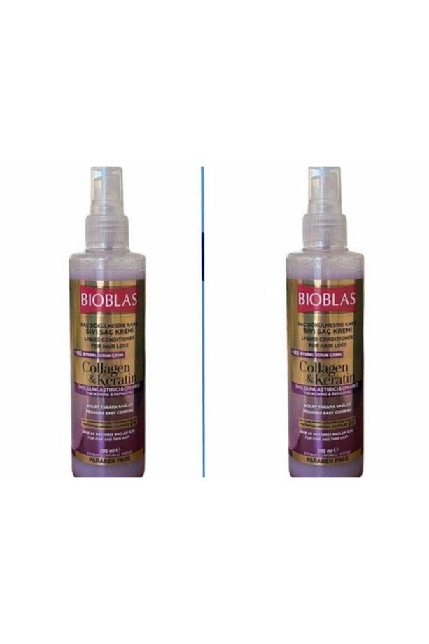 Sıvı Saç Kremi 200 Ml Kolajen & Keratin (2 Adet) - 2