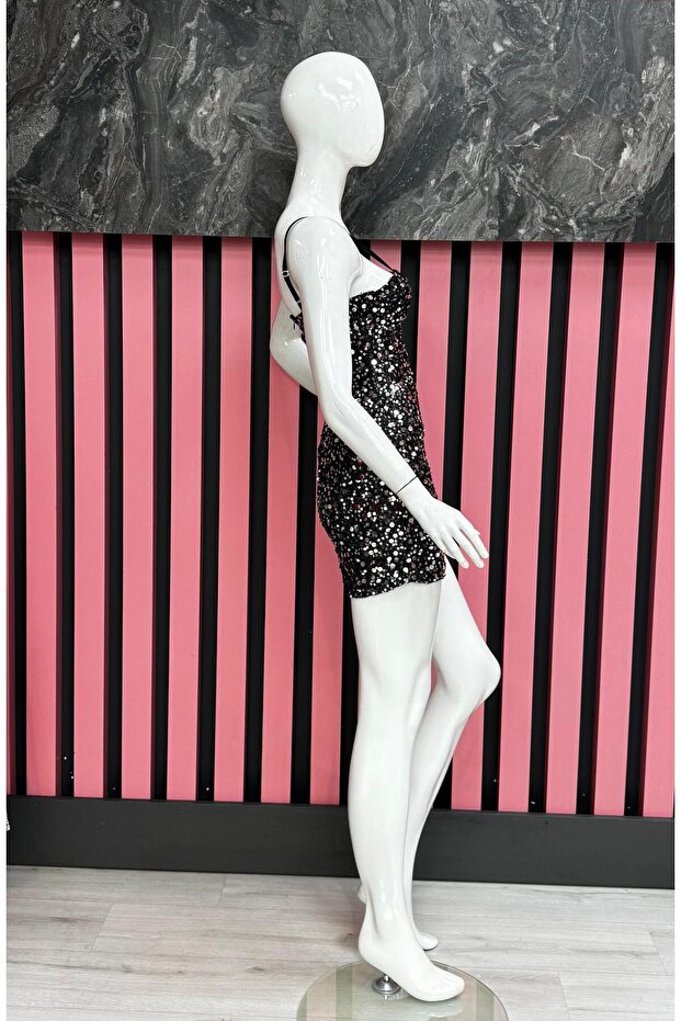 Pul Payet Mini Elbise - 2