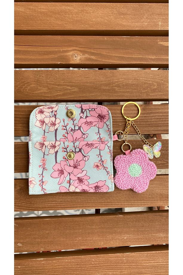 Sakura minicik cüzdanlı anahtarlık - 2