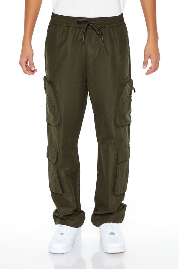 Slim-Fit Kargo Pantolon - 4