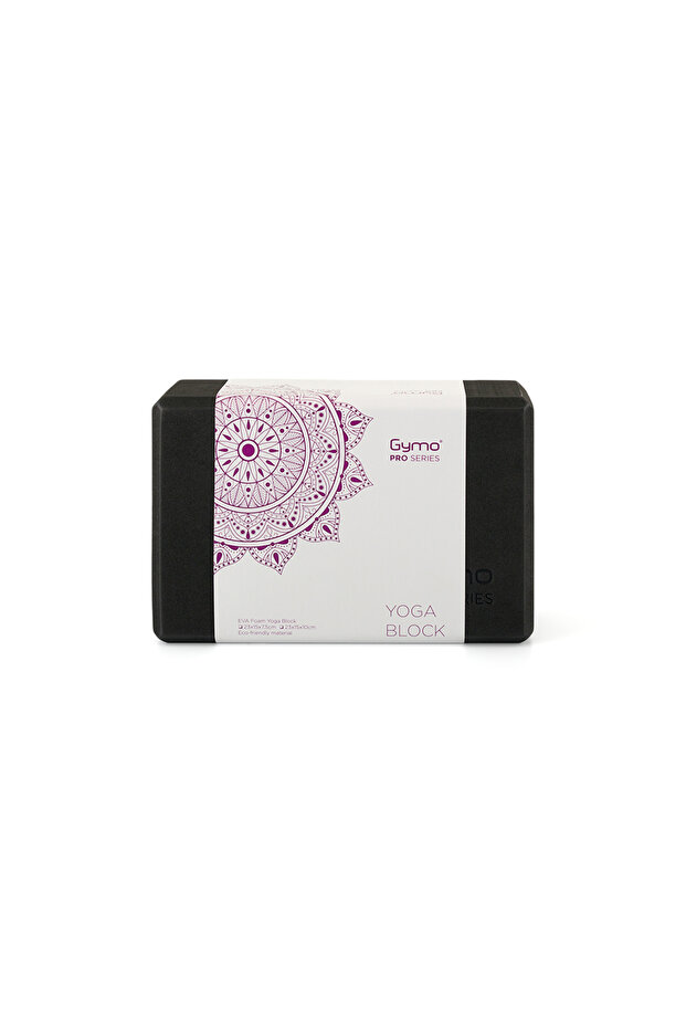 Gymo Pro Series Yoga Blok Siyah