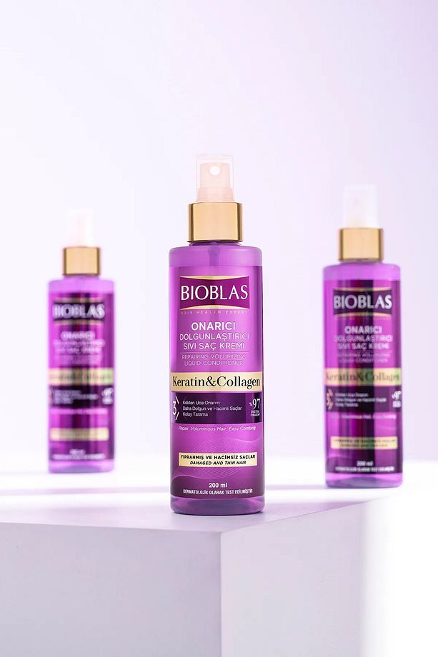 200 ml Kolajen+keratin Sıvı Saç Kremi X 3 adet - 3