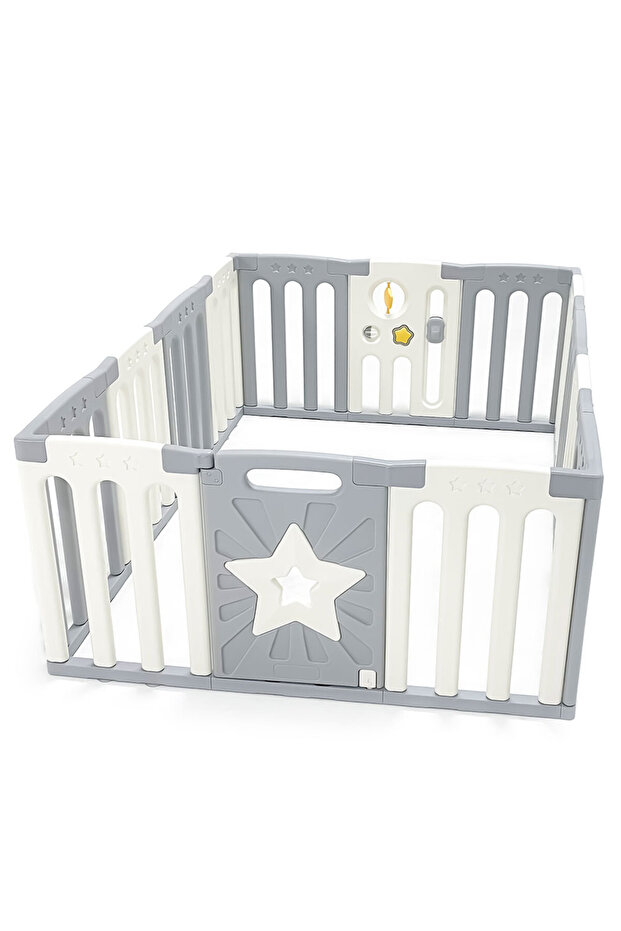 - Baby Safety Large Star Design Playpen 12+2pcs (Exclusive)