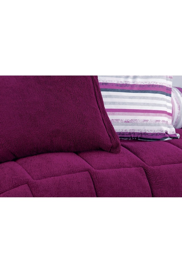 Blanco Sherpa Çift Kişilik Comforter Uyku Seti - 2