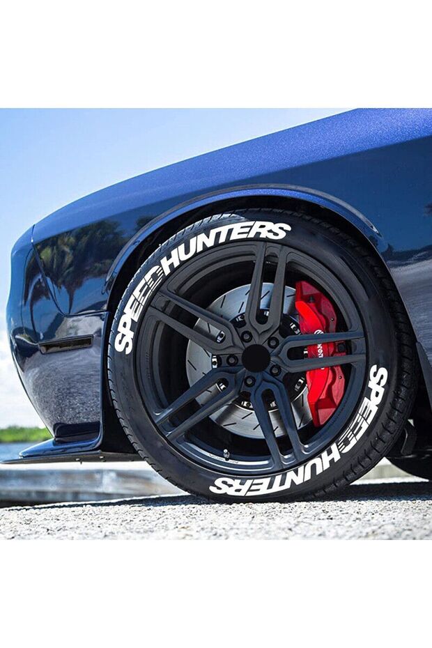 Speedhunters 4 Pieces Vehicle and Motorcycle Rubber Stickers - Bombtire® (MADE IN USA)