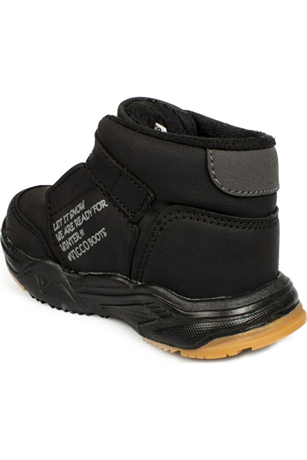 Phylon Erkek Bebek Siyah Bot - 5