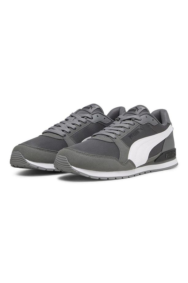 384640 14 St Runner V3 Mesh Spor Ayakkabı Füme - 2