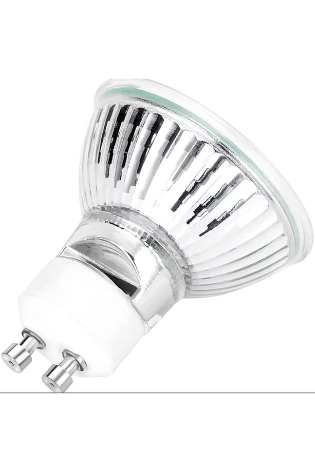50w Gu10 Duylu Dimmerlenebilir Sarı Işık Klasik Çanak Spot Ampul Halogen Lamp 220 Volt Ile Çalışır - 1