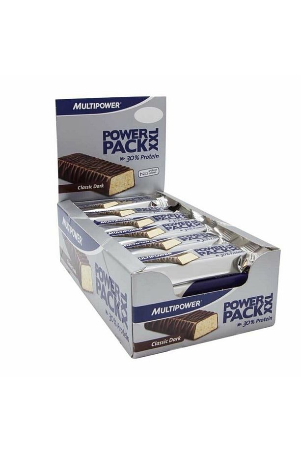Power Pack Xxl Protein Bar Classic 60 gr 24 Adet - Classic Dark Aromalı - 1