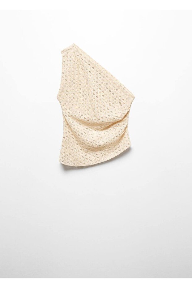 Ajur asimetrik bluz - 3