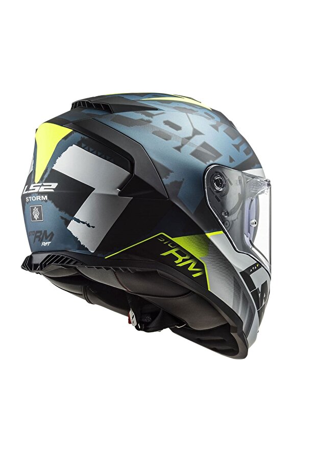 STORM 2 SPRINTER MAT SİYAH-GRİ-COBALT KASK - 2