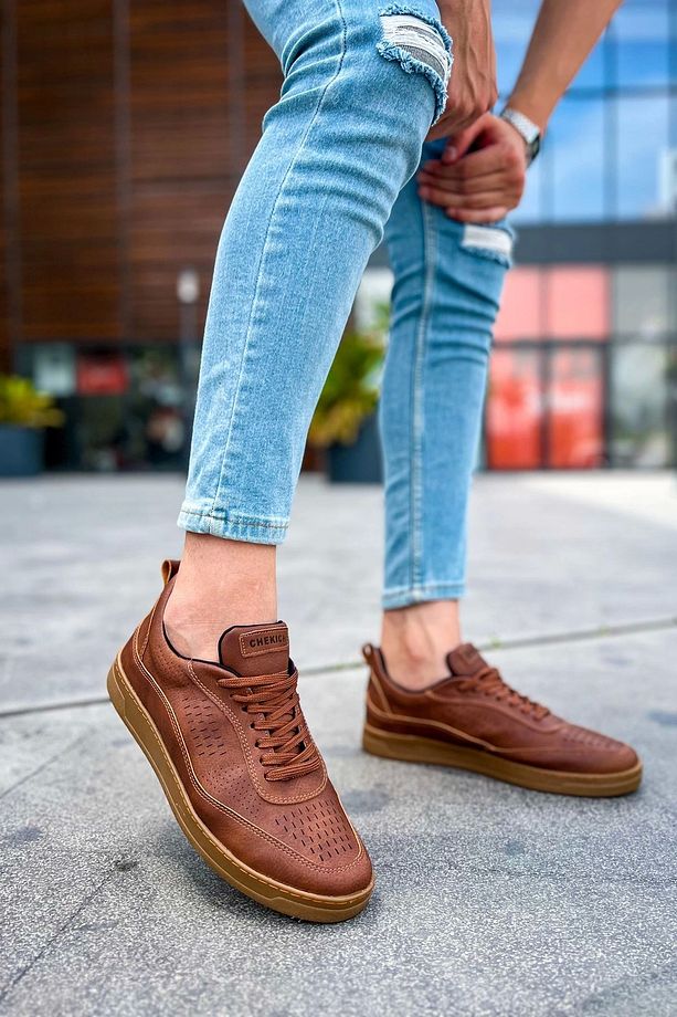 Ch157 Ckt Retro Erkek Ayakkabı Taba - 3
