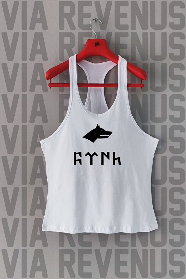 Turkey Printed Tank Top Sports Tank Top