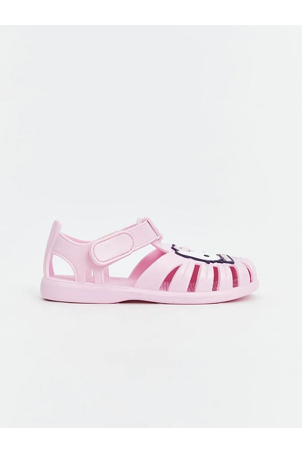 LCW STEPS Pembe Hello Kitty Baskılı Kız Bebek Sandalet - 2