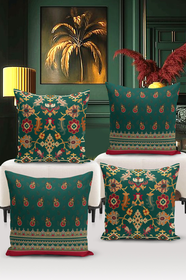 Ramadan Series Double-Sided Digital Printed 4-Piece Cushion Cover Set (Ramadan Cushion Cover Set)